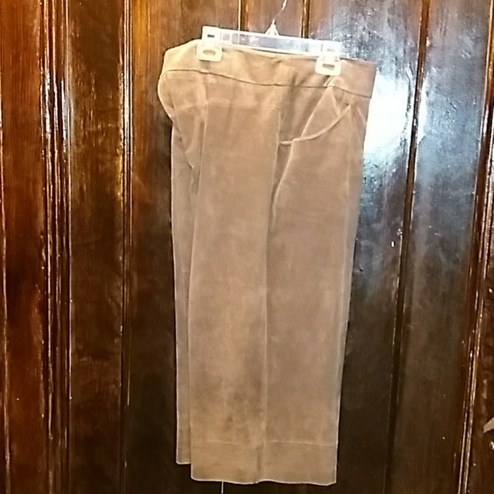 Suede culottes